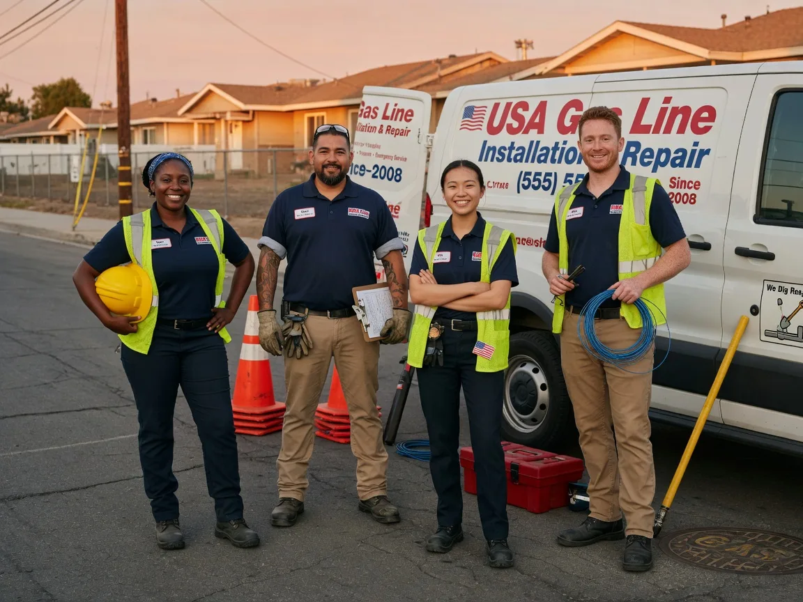 Gas Line Installation company in Valleyford, WA